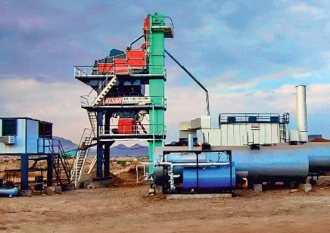 asphalt batch mix plant